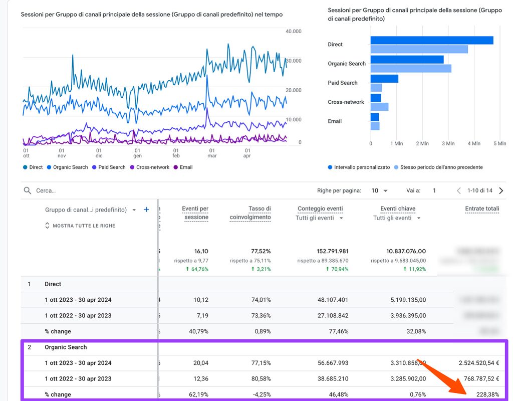 Analytics - SEO Organic Ecommerce